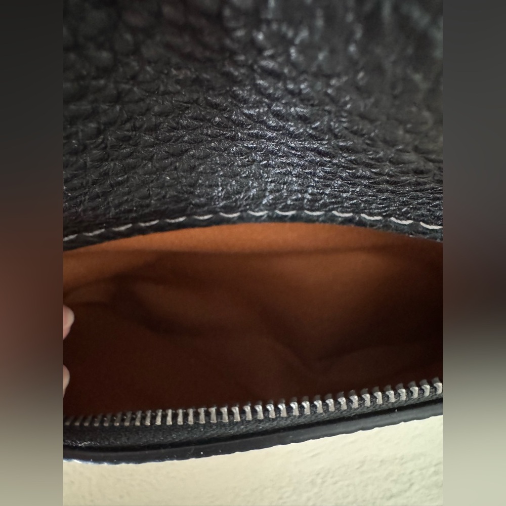 Brand new Authentic Coach Emory bag Black Pebbled Leather purse. - Picture 11 of 14